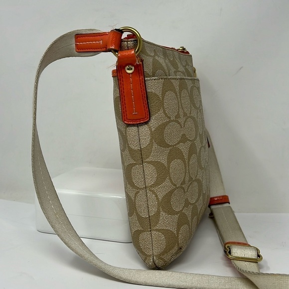 Coach Crossgrain Crossbody Swing Pack Zip Top Bag - Picture 6 of 16